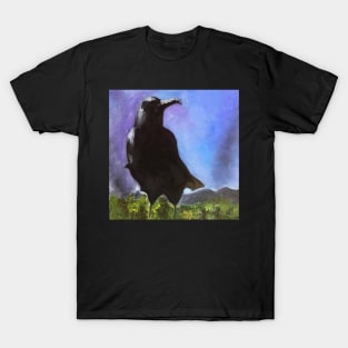 Oil Painted Bird T-Shirt